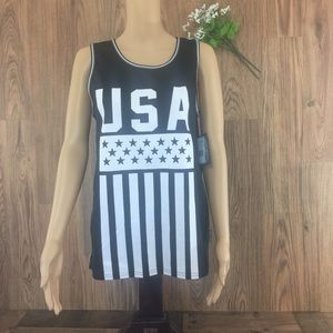 NWT Brooklyn Cloth Mfg. Co. USA Black/White Jersey